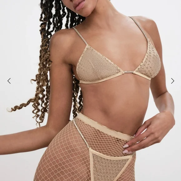 For Love and Lemons Glitter Bralette BNWT (M) - Picture 2 of 10